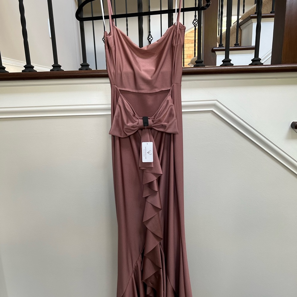Rose gold size small dress from Windsor boutique
